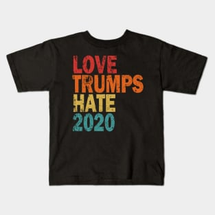 Love Trumps Hate 2020 Kids T-Shirt